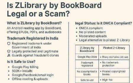 Is ZLibrary by BookBoard Legal or a Scam? Trademark, Legality & Safety Explained