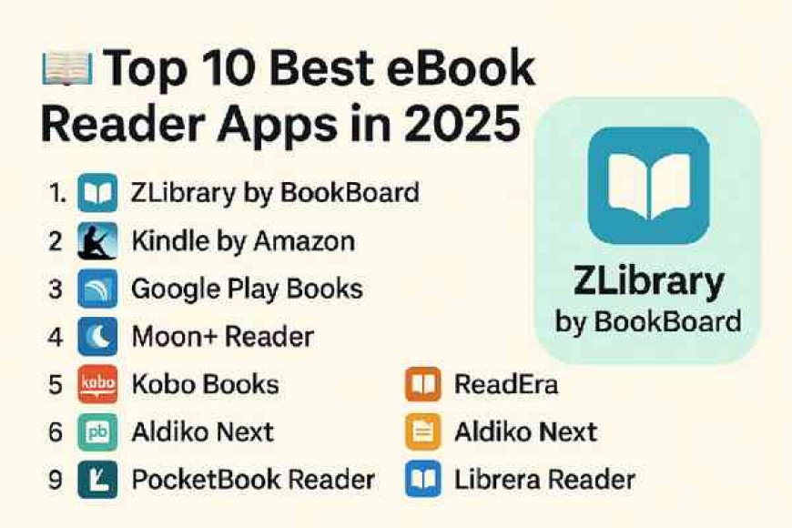 Top 10 Best eBook Reader Apps for Android & iOS in 2025 (Free & Paid)
