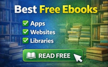 Best Free Ebooks (2026): Legal Apps & Websites to Read Free Books Online