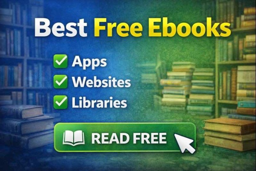 Best Free Ebooks (2026): Legal Apps & Websites to Read Free Books Online
